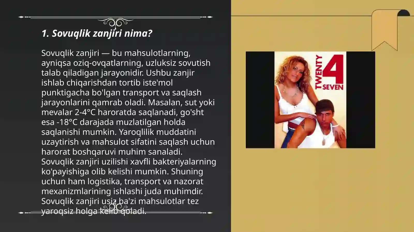 Sovuqlik zanjiri 3