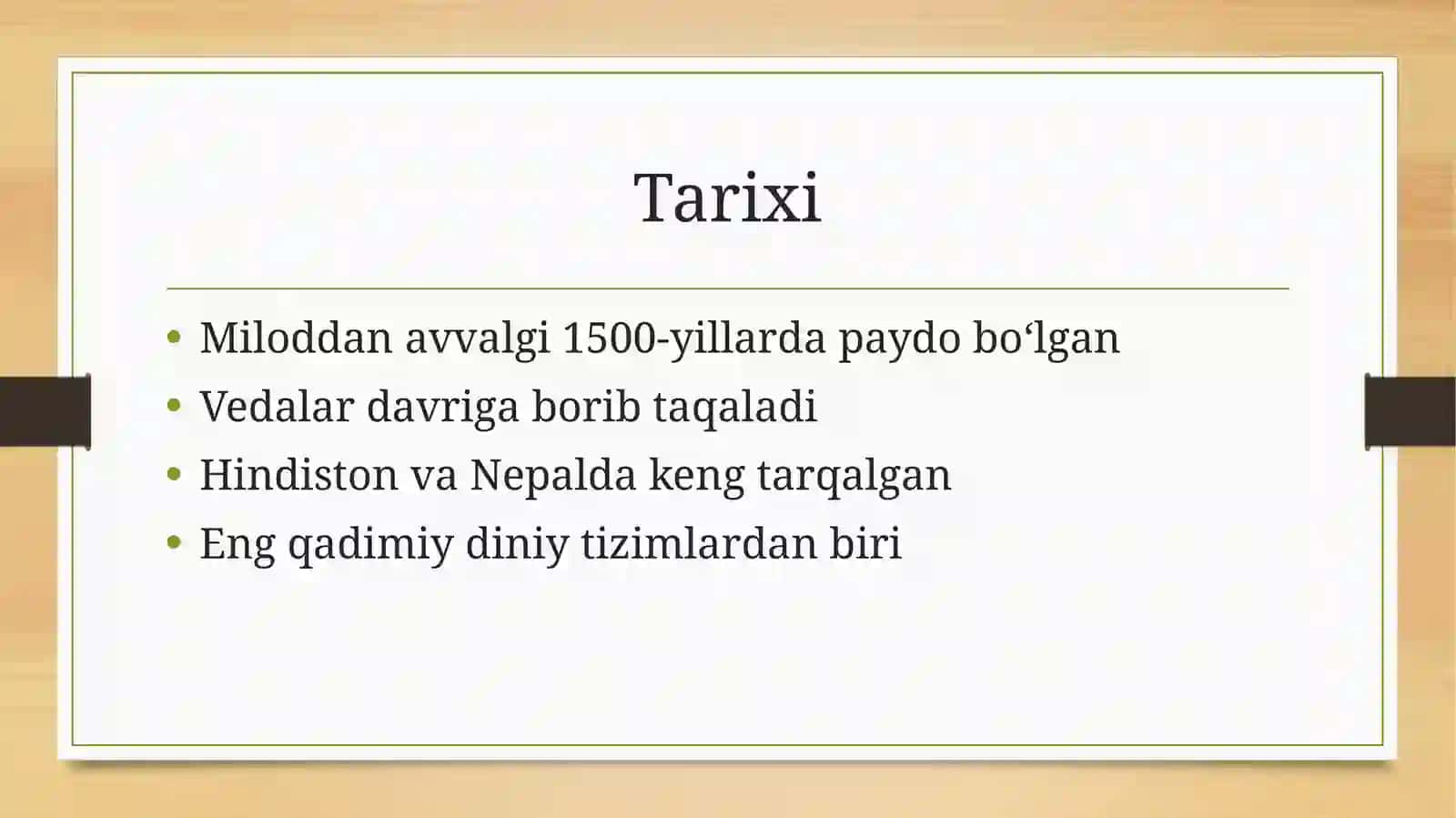 Xinduylik haqida umumiy tushuncha 3