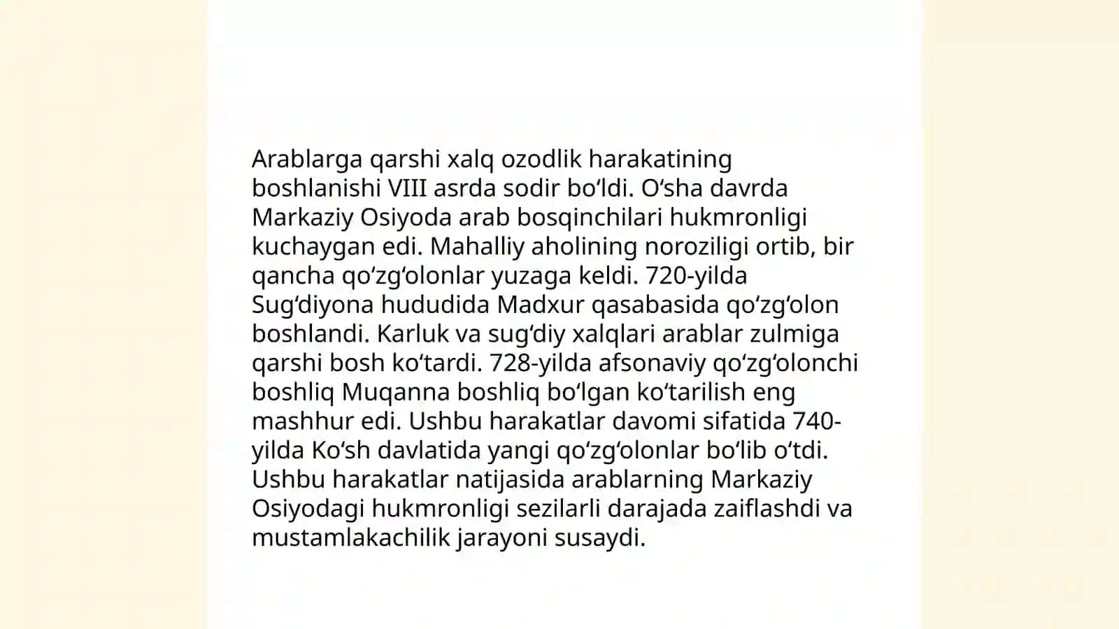 Arablarga qarshi xalq ozodlik kurashi 3