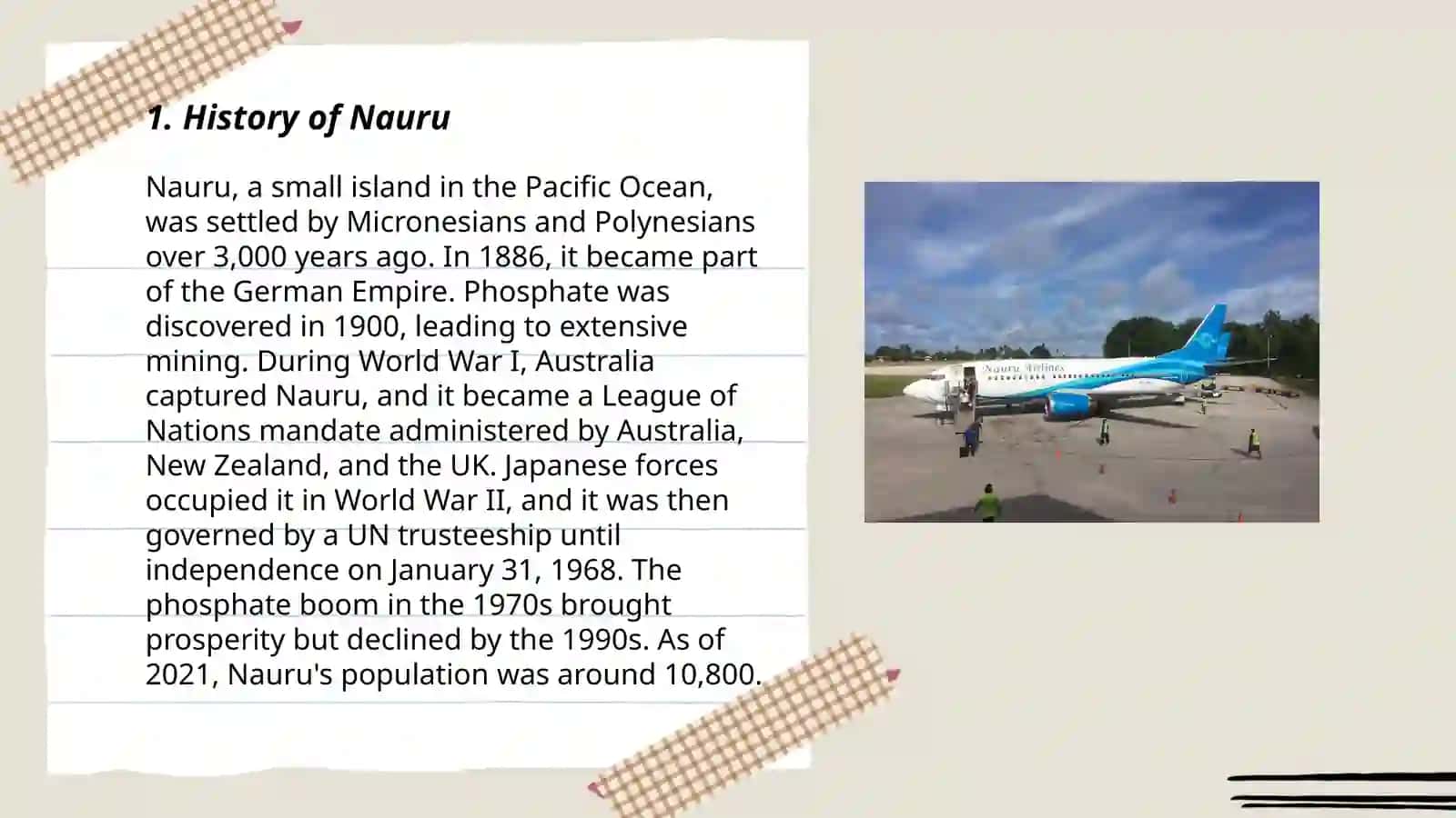 The Republic of Nauru 3