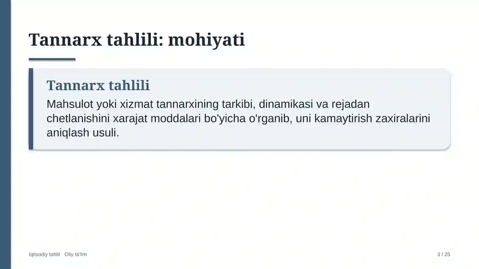 qishloq vrachlik punktlarida tannarx tahlili 3784 3