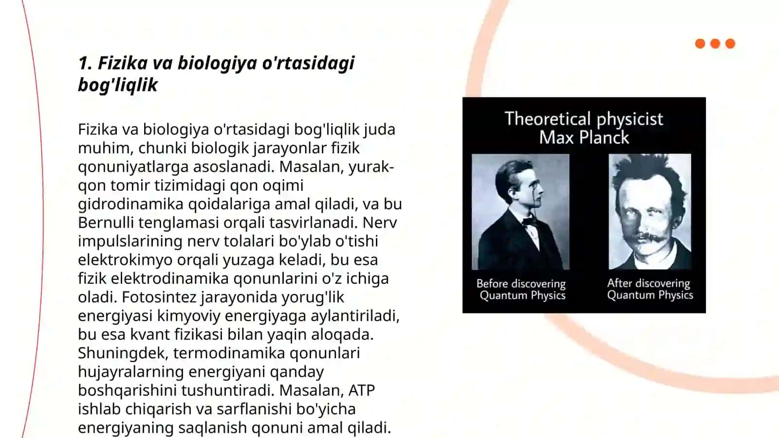 Tibbiyotda fizikaning oʻrni 3