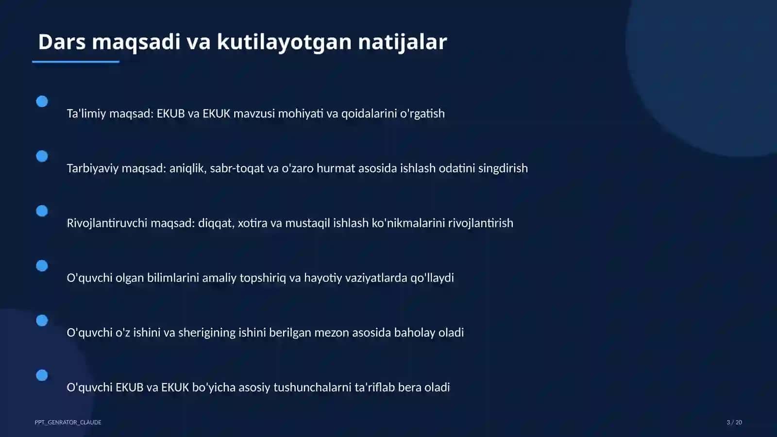 EKUB va EKUK (5-sinf) 3