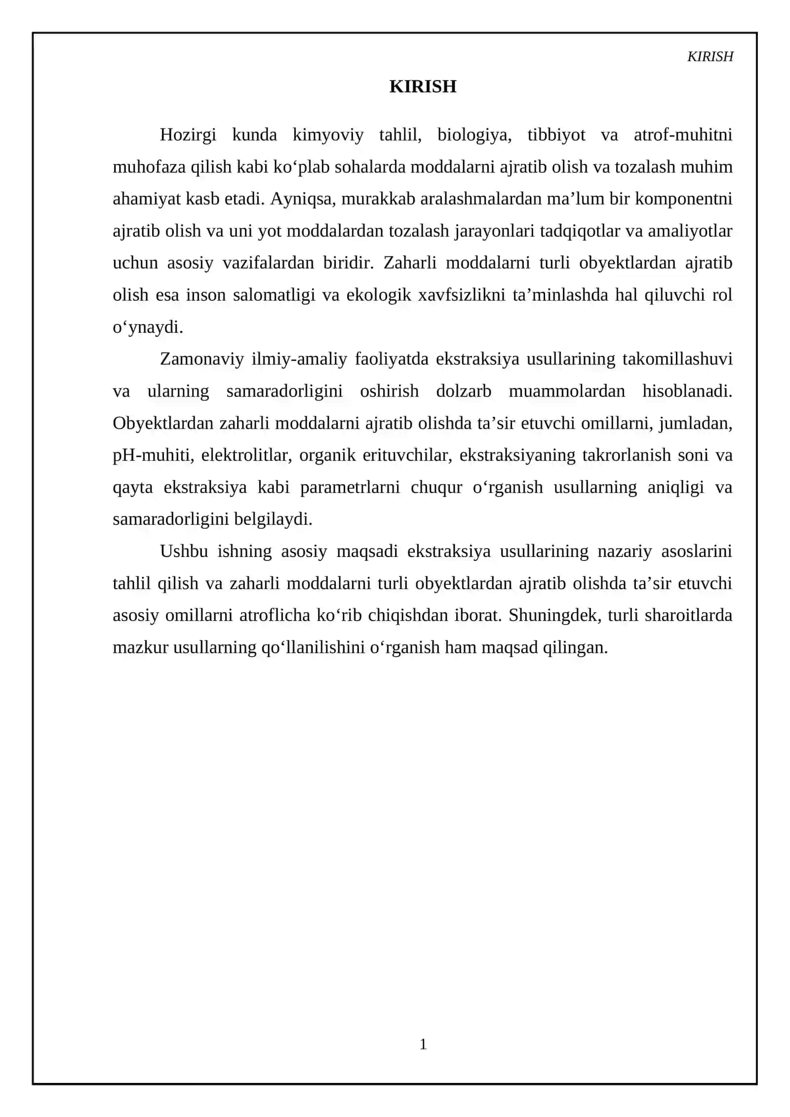 Ekstraksiya Usullari va Qo'llanilishi 3
