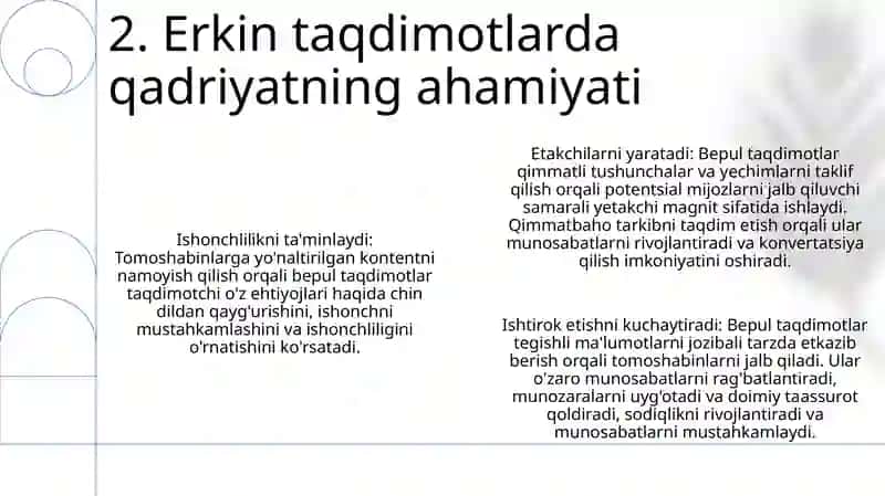 Tekin Taqdimotlar 3