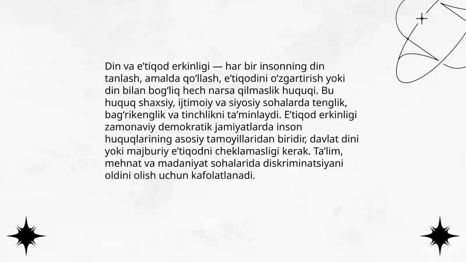 Din va hurfikrlilik 3