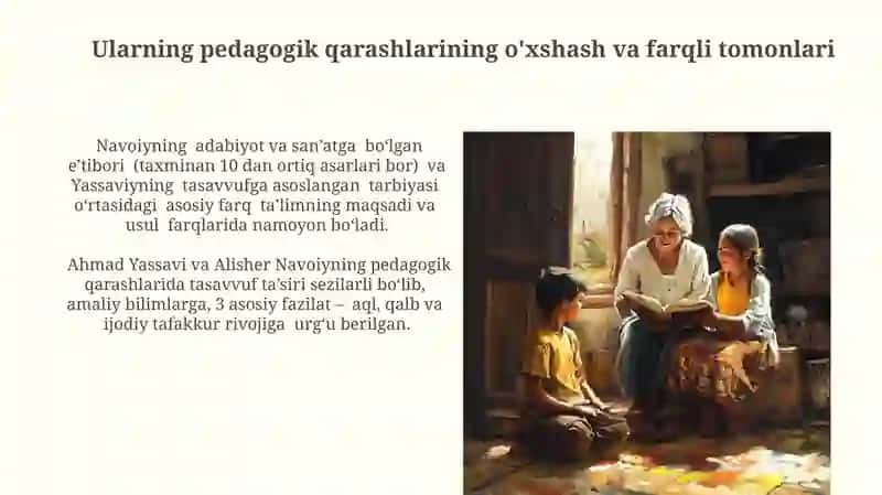 Ahmad Yassaviyning pedagogik qarashlari 3