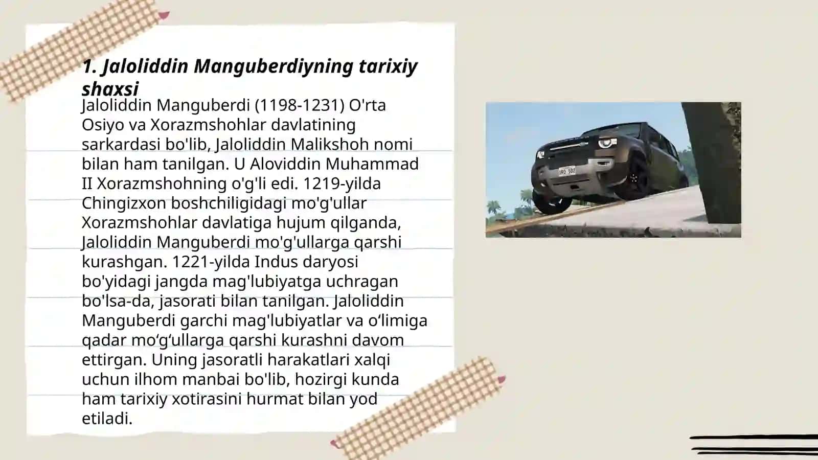 Jaloliddin Manguberdi -vatan himoyachisi 3