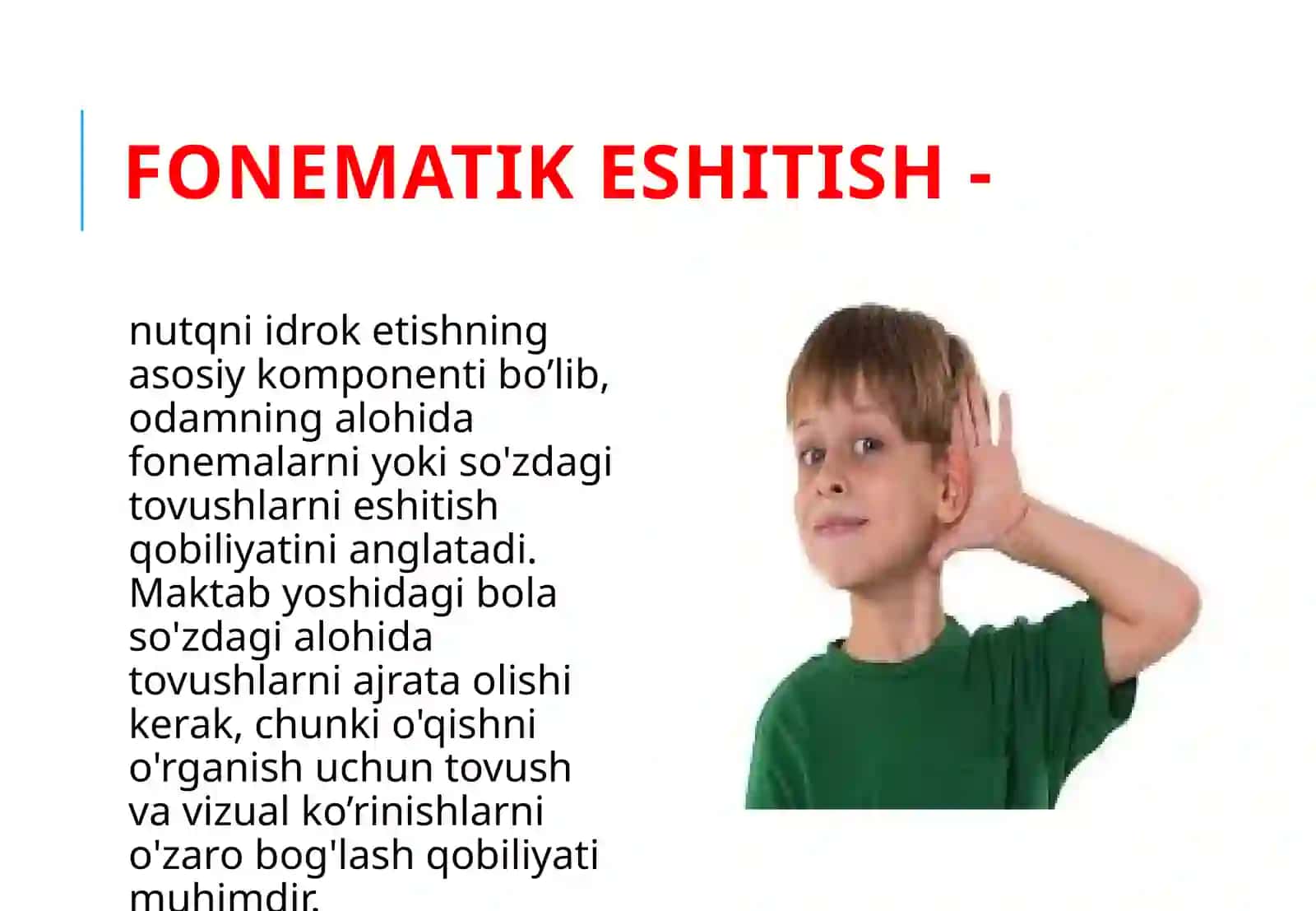 Talaffuzga o’rgatish metodlari 3