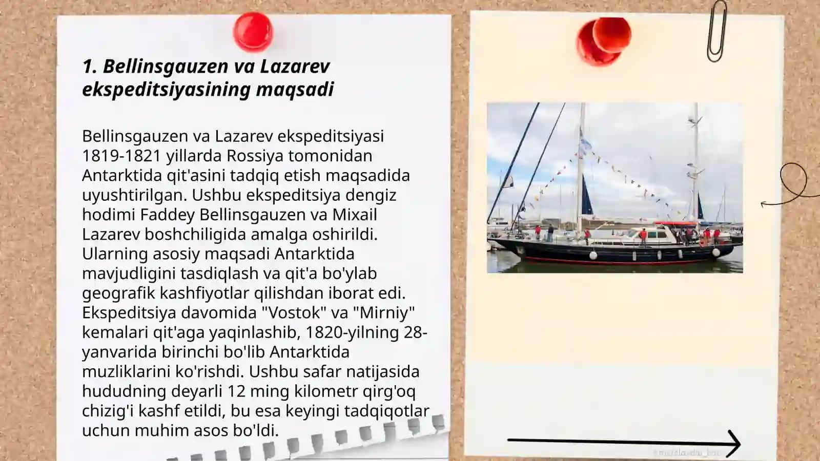 Bellinsgauzen va Lazarev sayohati 3