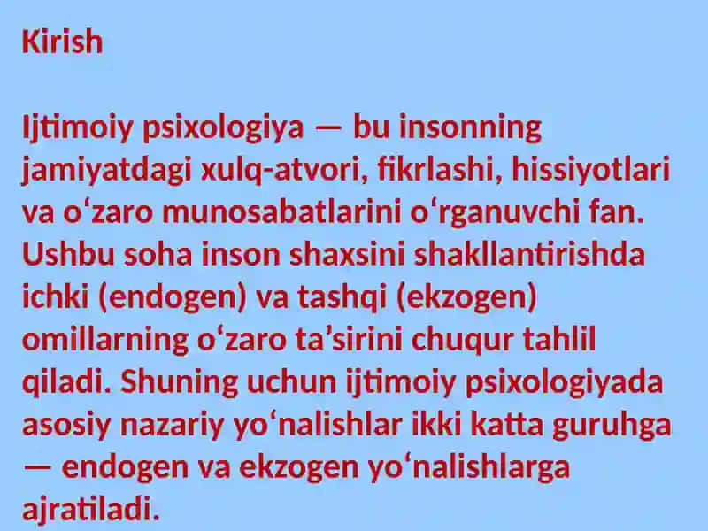 Ijtimoiy psixologiya 3