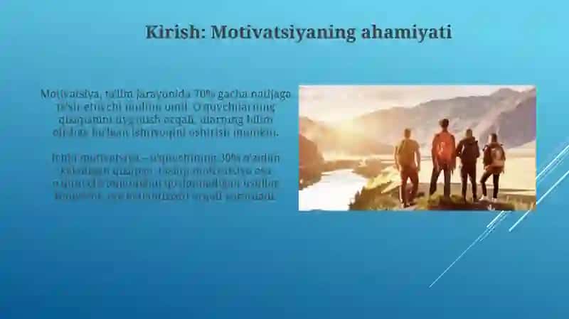 Ichki va tashqi motivatsiyaning samarali usullari 3