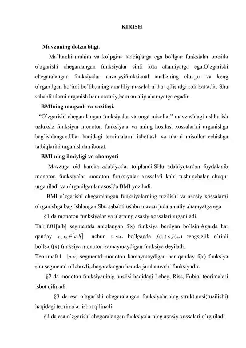 O`zgarishi chegaralangan funksiyalar 3