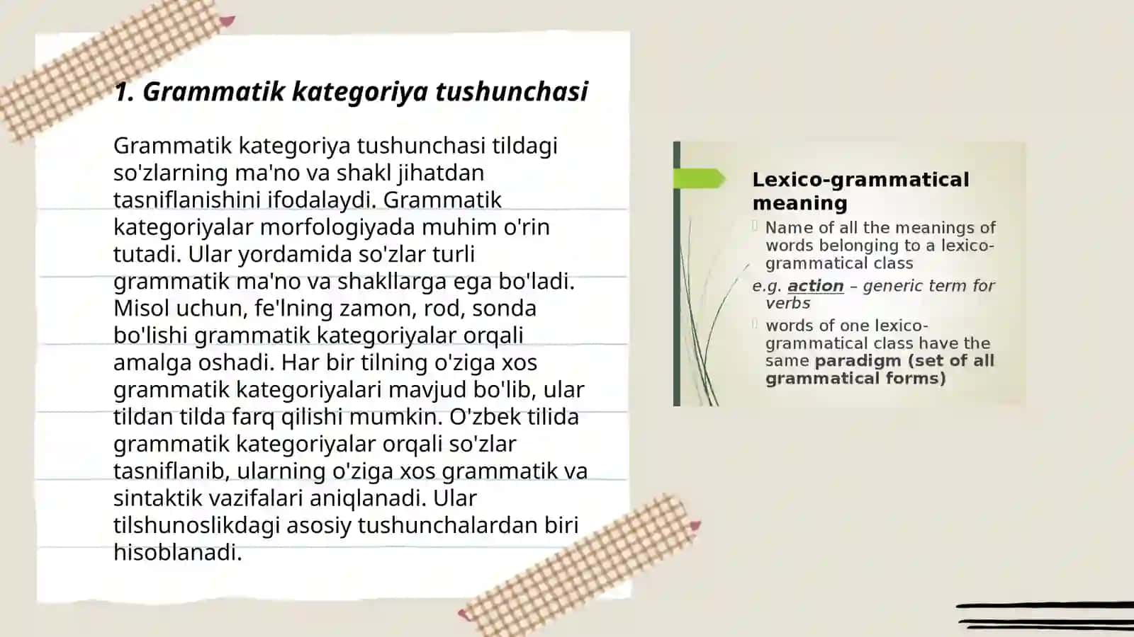 Grammatik kategoriya va uning turlari 3