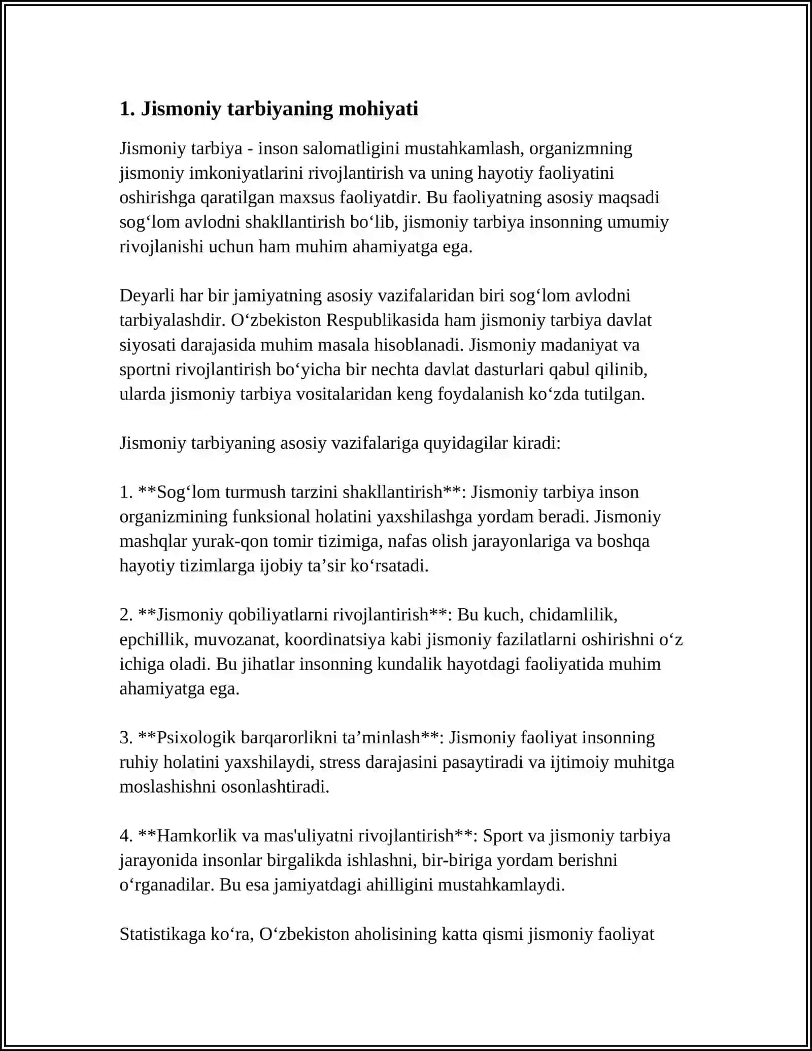 HALF PEDAGOGIKASIDA JISMONIY TARBIYANING SHAKLI 3