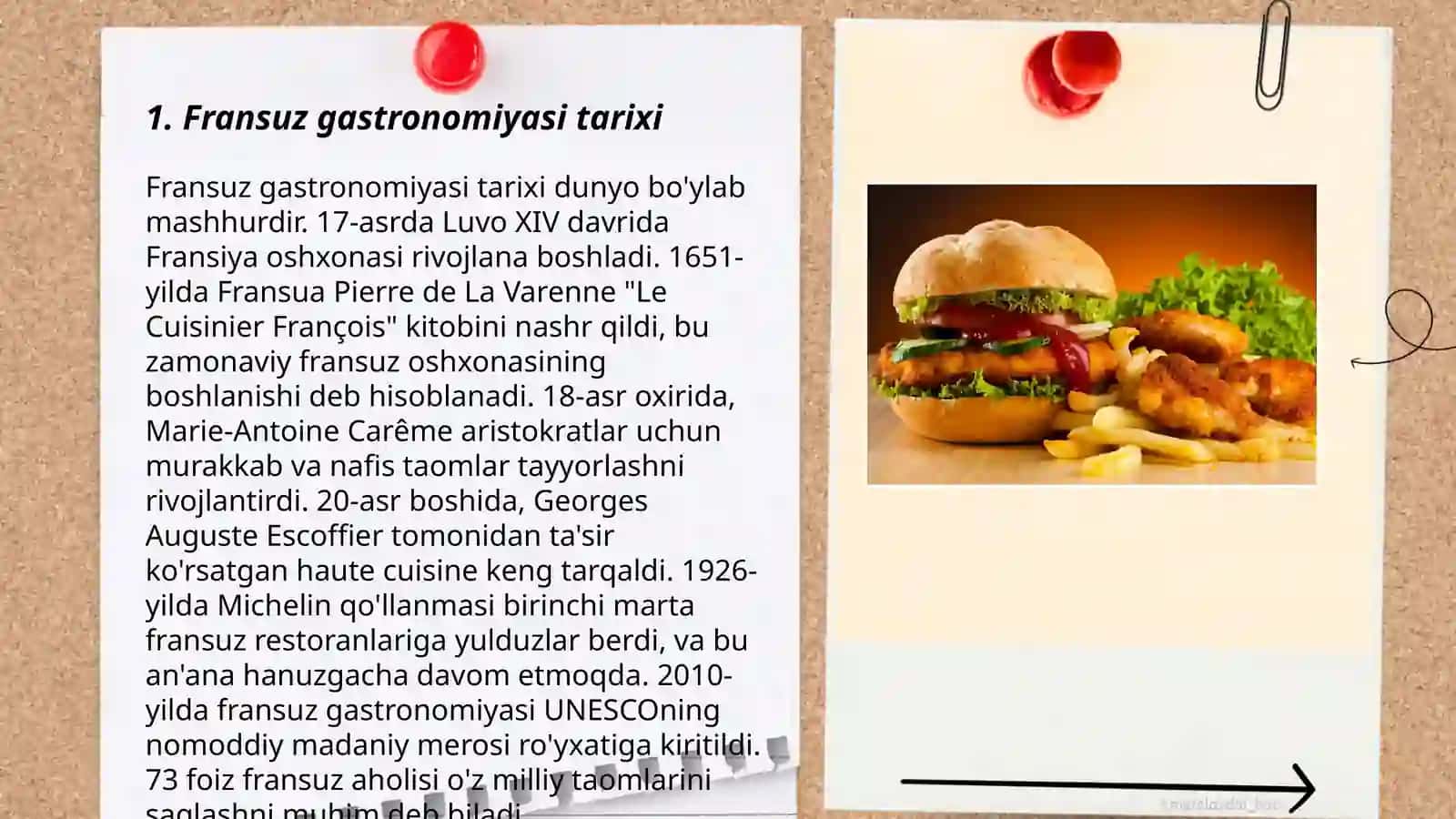 Fransiya ovqatlanish madaniyati 3
