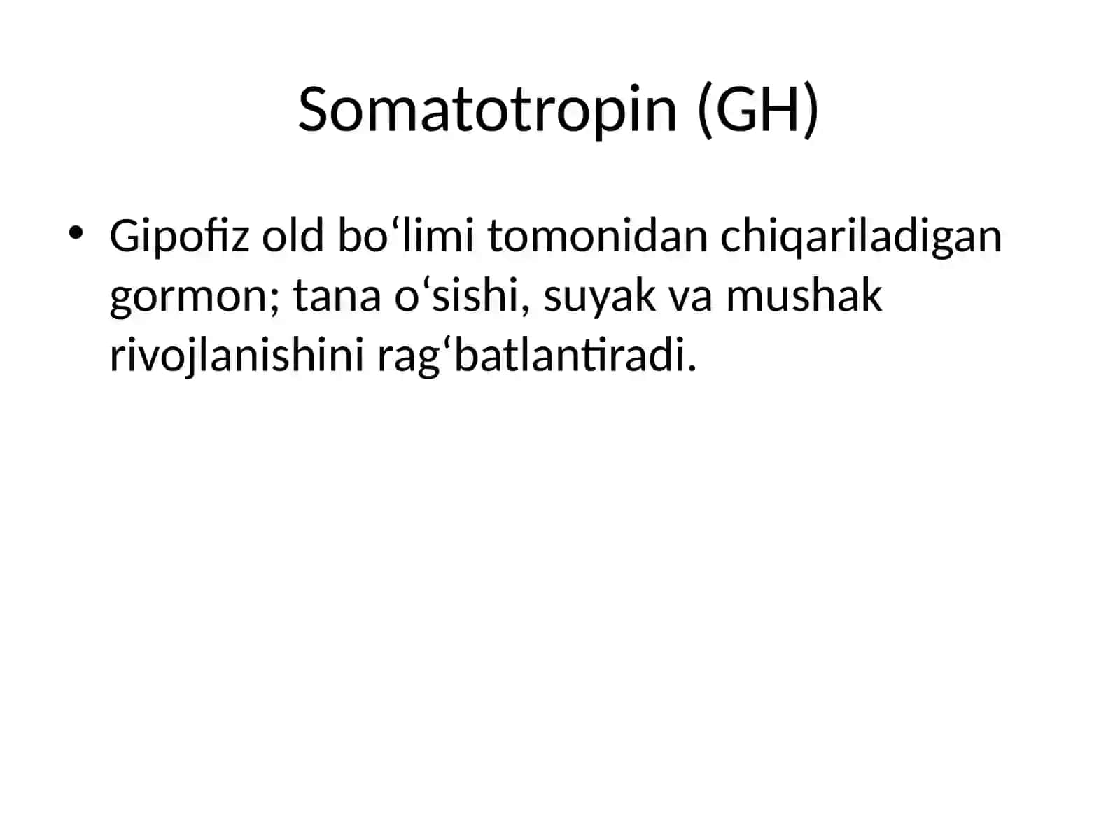 Gipofiz (Pituitariya) 3