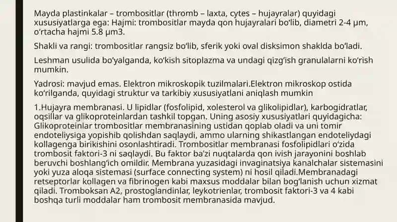 Gemostaz vafibrinoliz 3