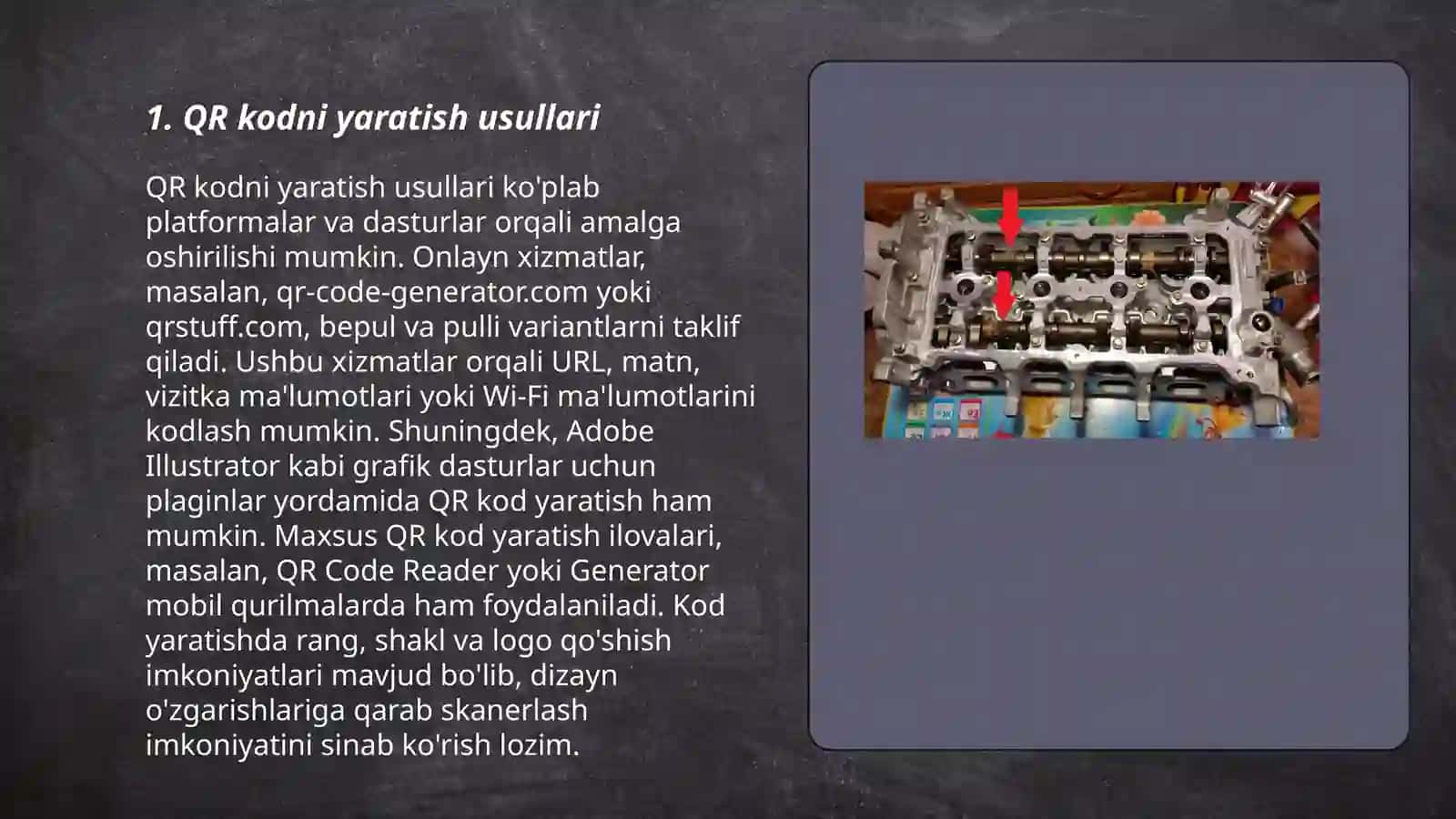 QR kod bilan ishlash 3