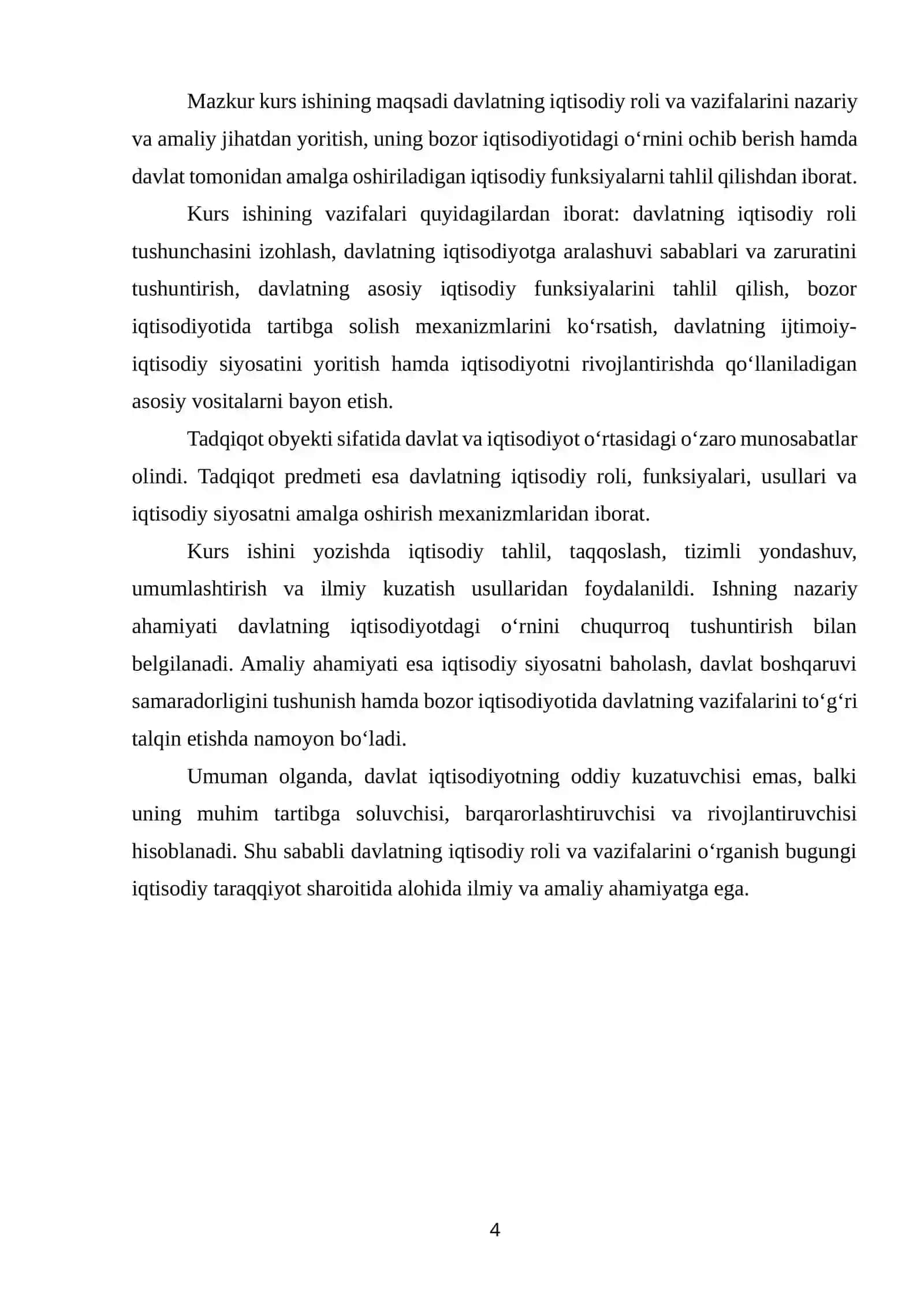 DAVLATNING IQTISODIY RO‘LI VA VAZIFALARI 3