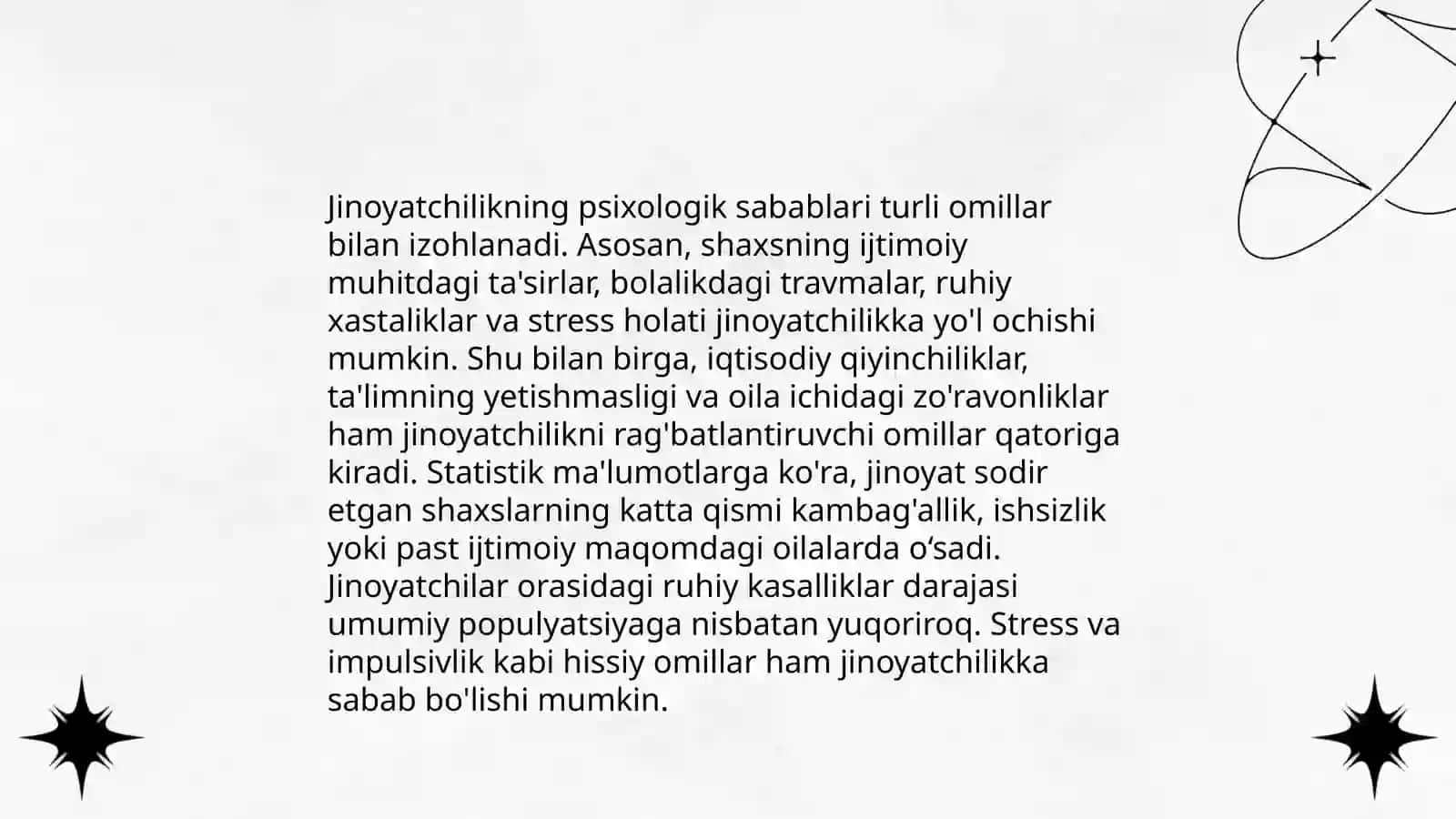 Jinoyatni aniqlashning psixologik xususiyatlari 3