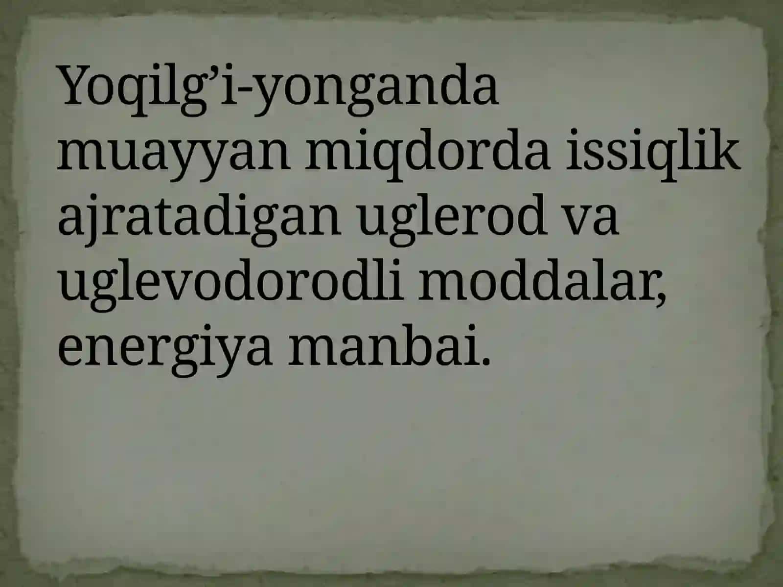 MUSTAQIL ISHI Yoqilg’ielementlari 3