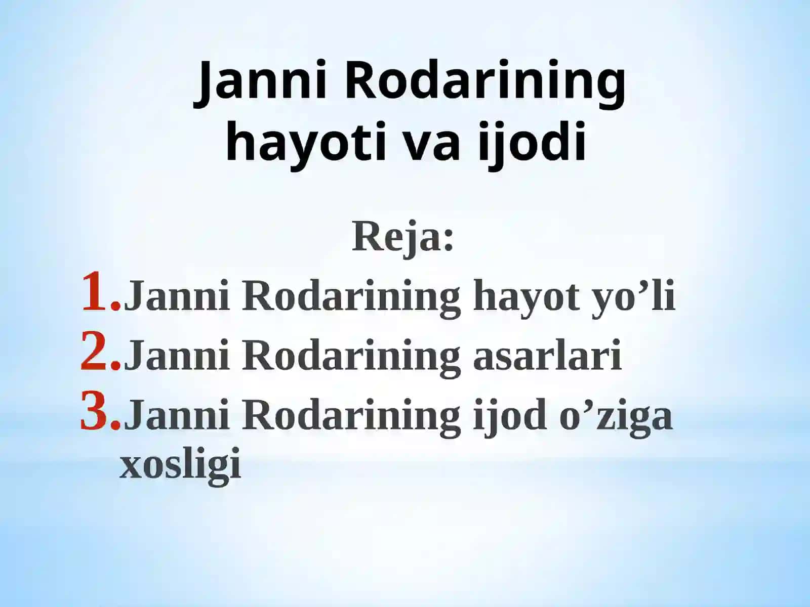Janni Rodari hayotivaijodi 3