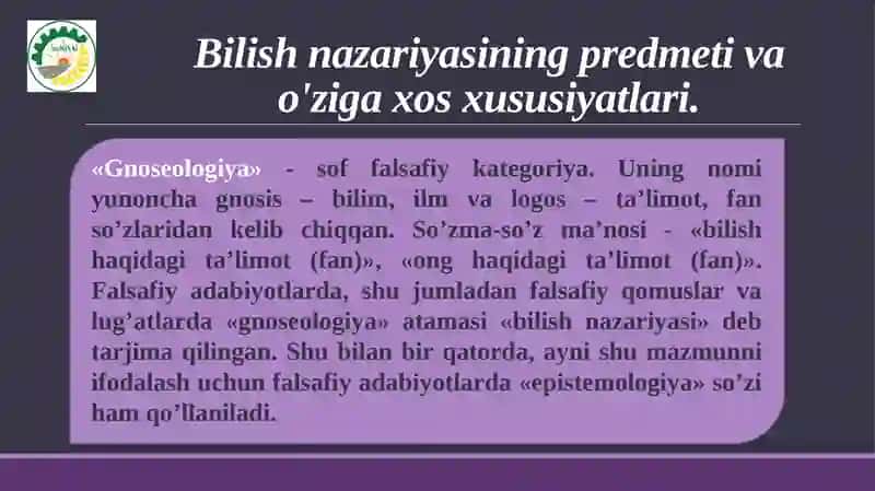 Gnoseologiya 3