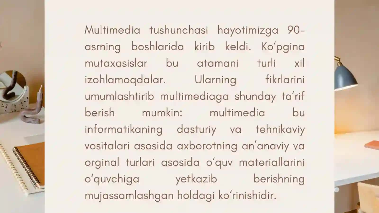 TA'LIM JARAYONIDA MULTIMEDIA TEXNOLOGIYALARIDAN FOYDALANISH 3