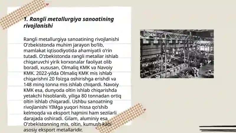 Rangli metallurgiya sanoati 3