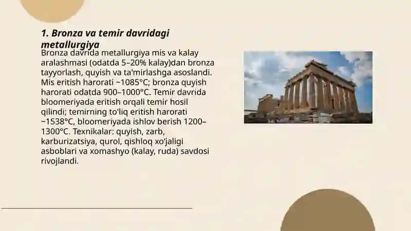 Antik davr texnologiyalari 3