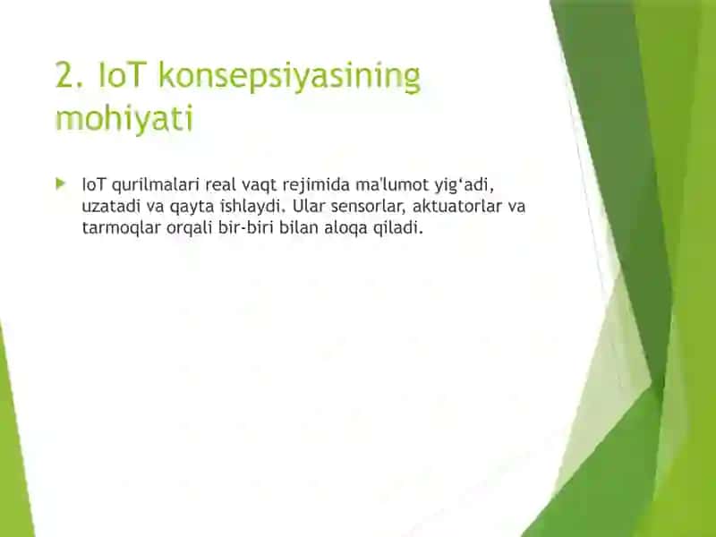 IoT tizimlari va ularning boshqaruvi 3