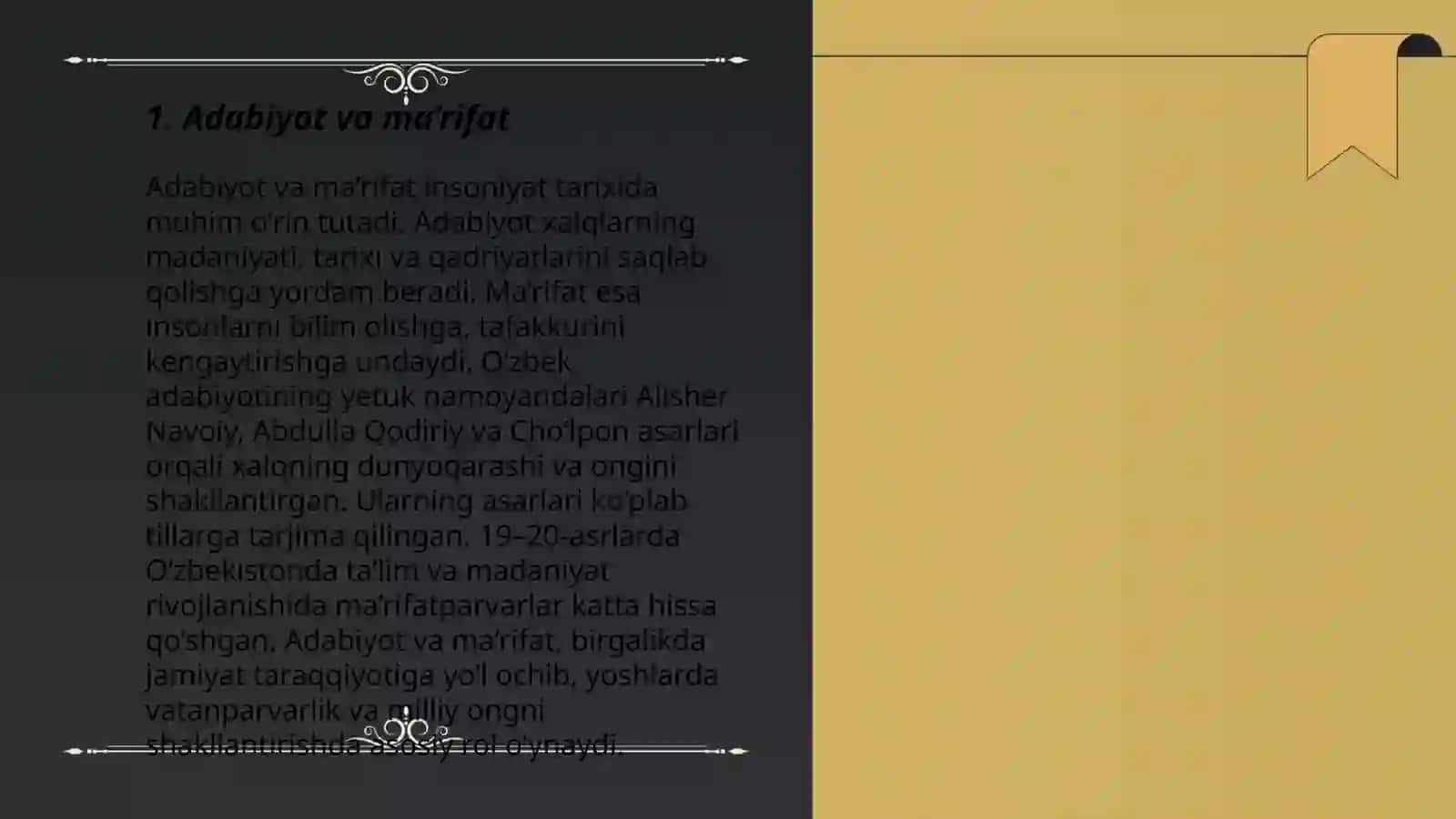 Adabiyot va ma’rifat 3