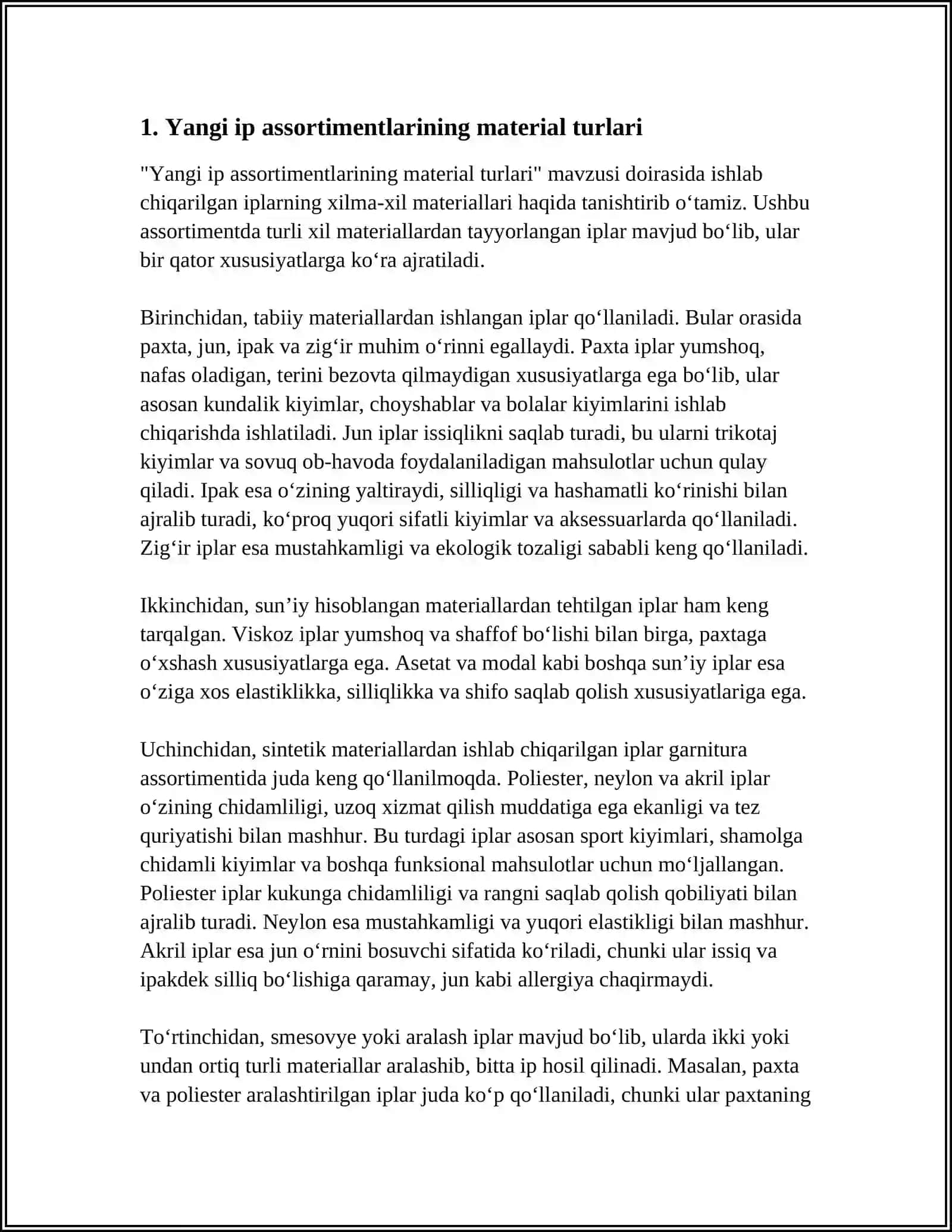 YANGI IP ASSORTIMENTLARI 3