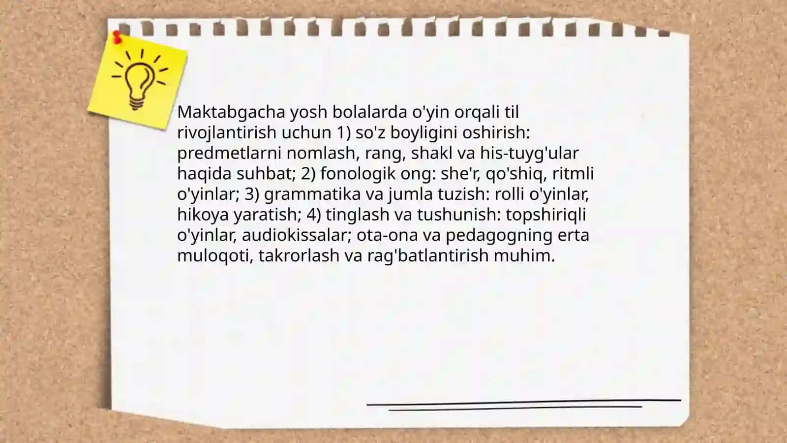 Öyin orqali bolalarning bilimlarni rivojlantirish 3