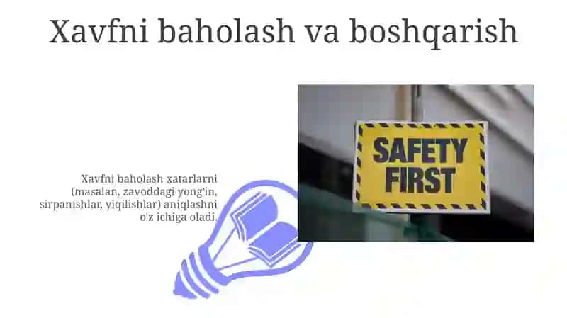 Risklarni pasaytirish yollari 3