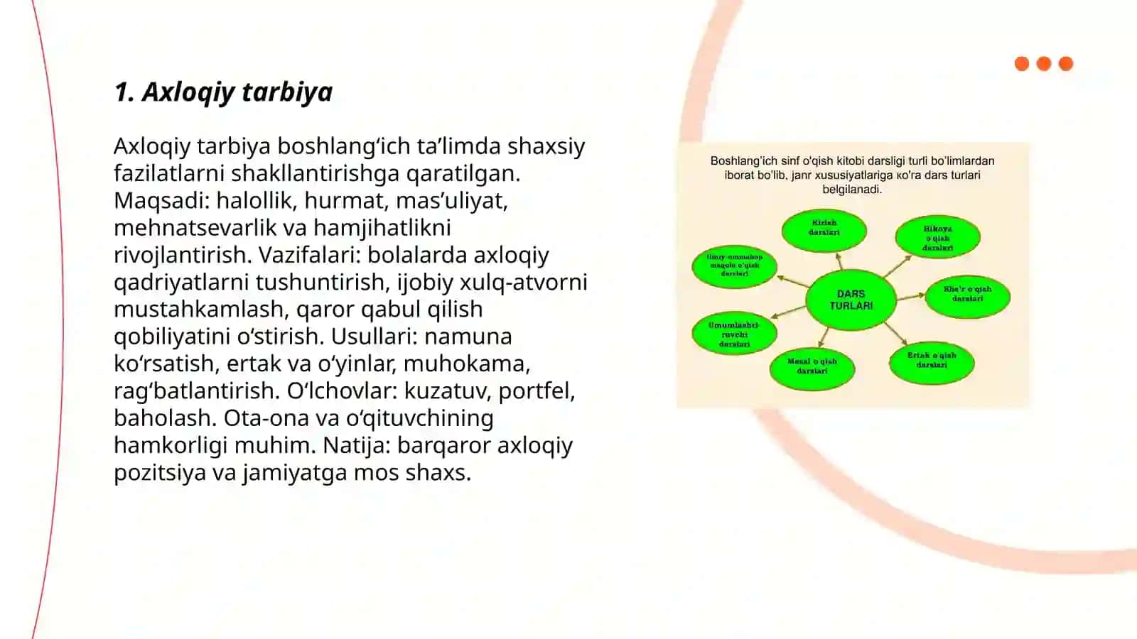Boshlangʻich taʼlimda tarbiya turlari 3