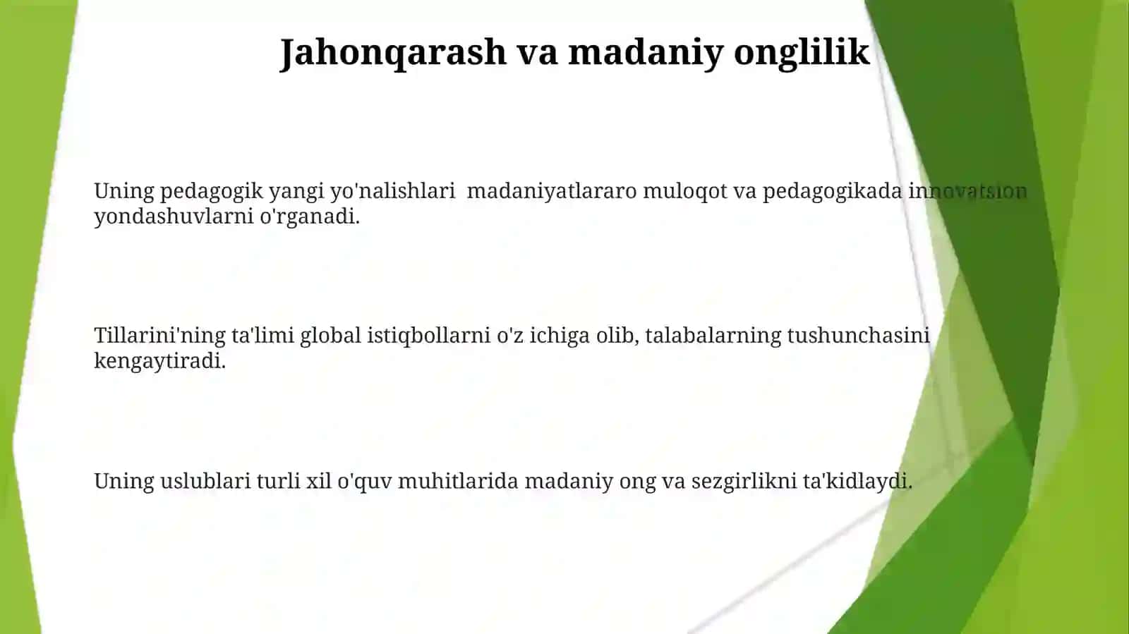 Chettillarinio'qitishningyangiyo'nalishlari 3