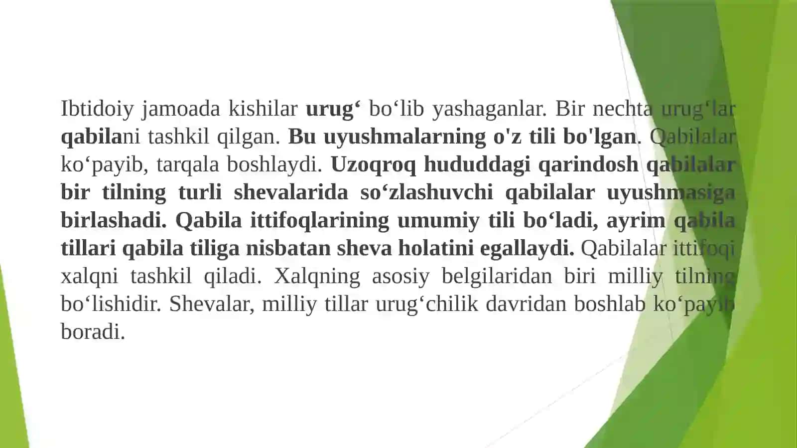 TILLARNING O‘ZARO TA’SIRI VA RIVOJLANISH QONUNIYATLARI 3