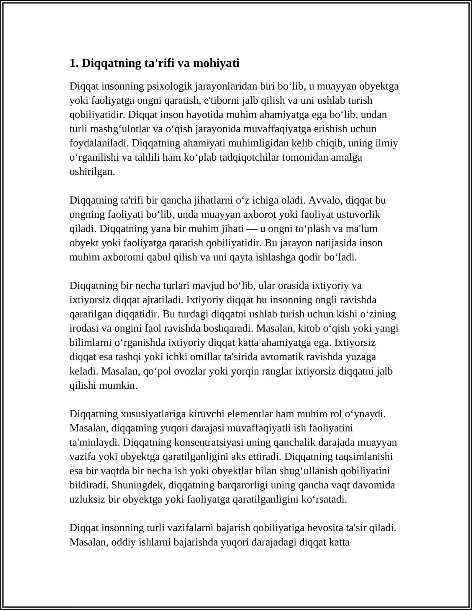 DIQQAT HAQIDA TUSHUNCHA 3