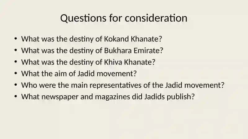 Russian conquest and its consequences 3