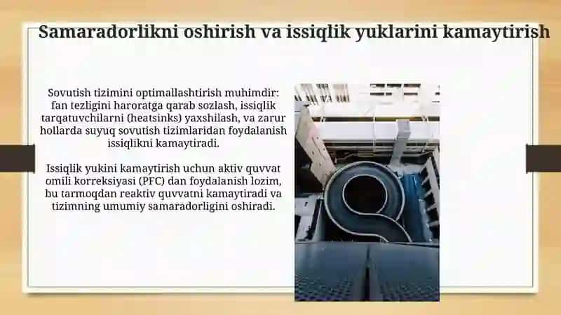 Elektr ta'minoti tizimlarida issiqlik yuklamalari 3