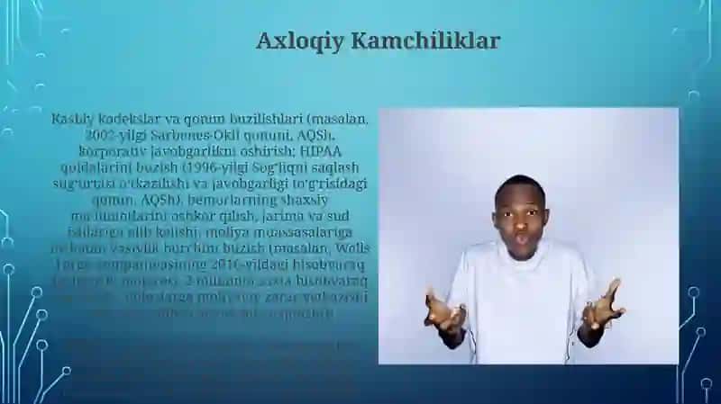 Axloqiy Kamchiliklar 3