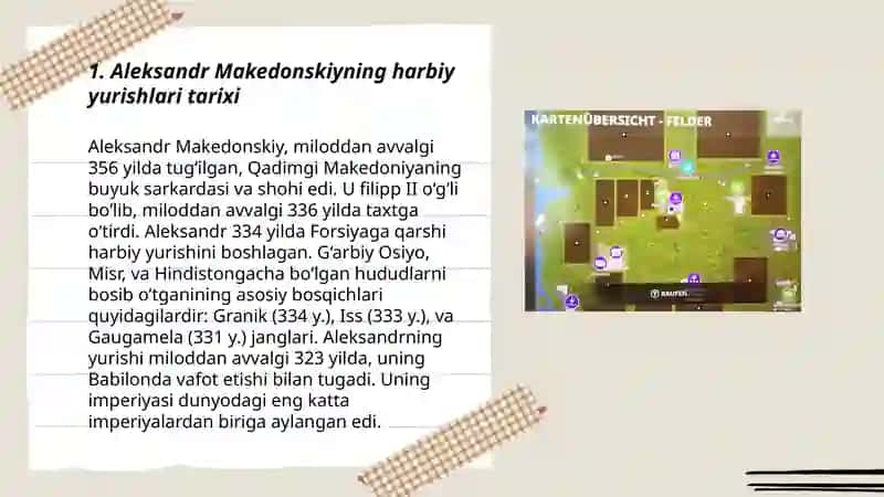 Aleksandr Makedonskiyning Harbiy Yurishlari Tarixi 3
