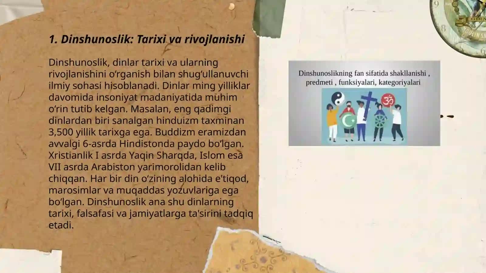 Dinshunoslik: Tarixi va rivojlanishi 3
