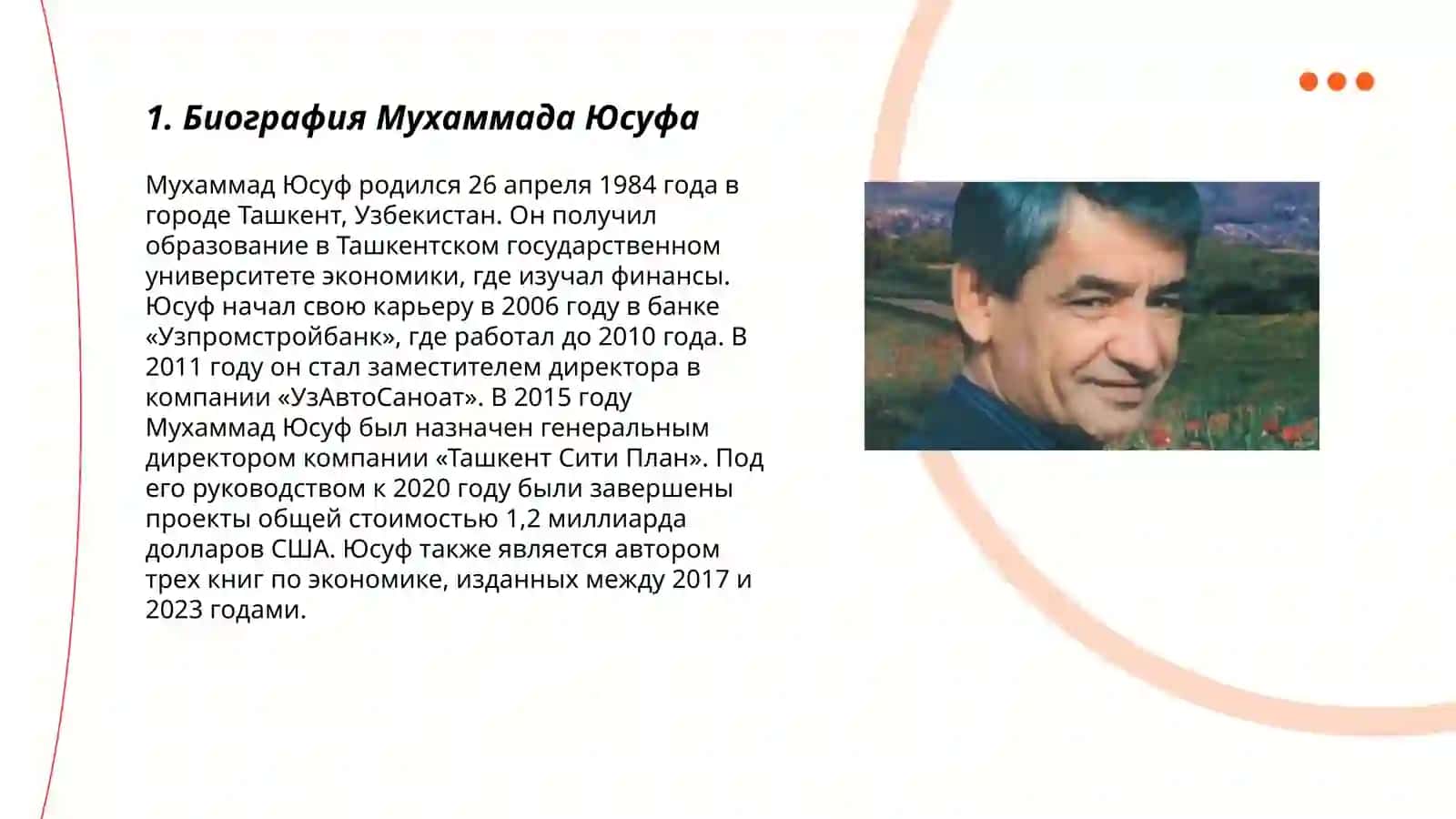 Muhammad Yusuf hayoti va ijodi 3