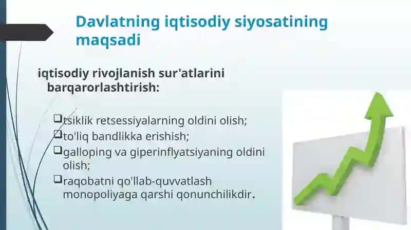 Davlat iqtisodiy siyosati 3
