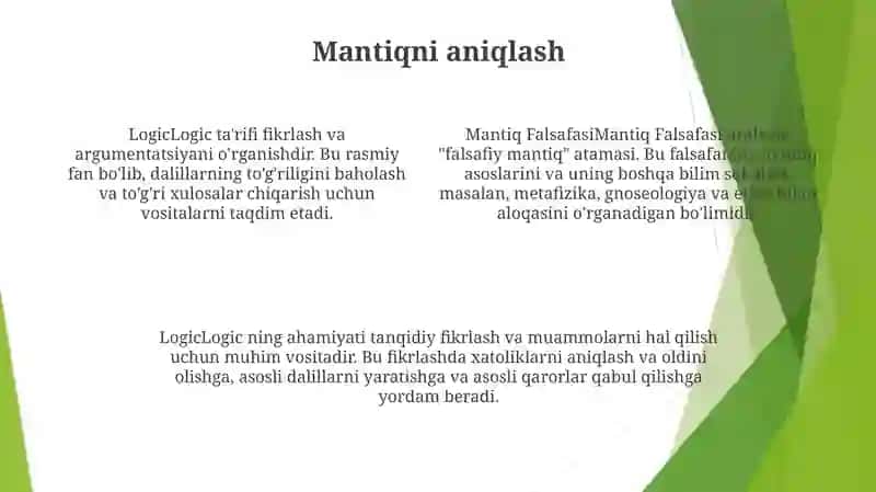 Mantiq Falsafasi 3
