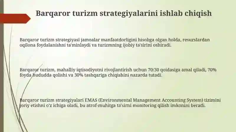 Barqaror turizm strategiyalari 3