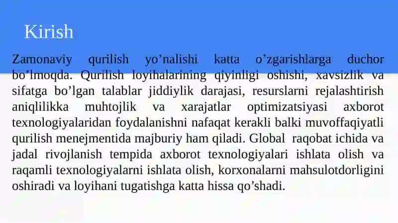 Qurilishda menejment 3